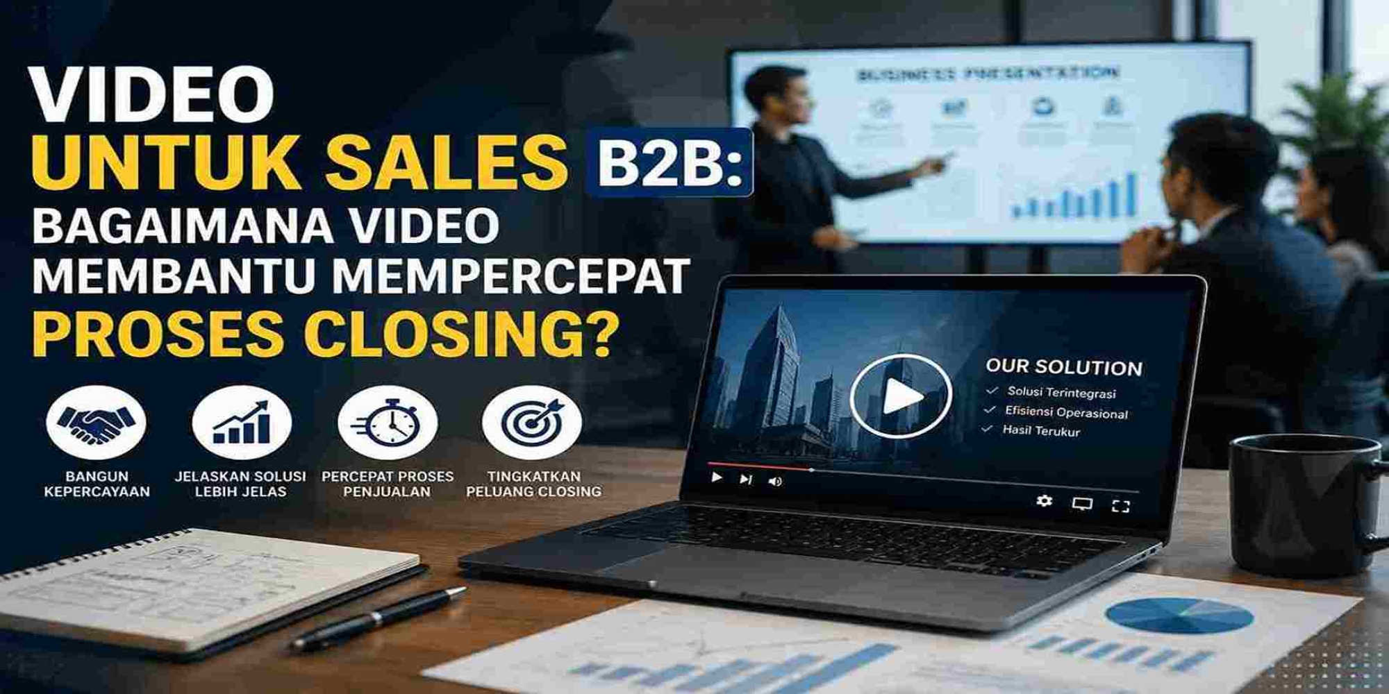 Video untuk Sales B2B Bagaimana Video Membantu Mempercepat Proses Closing